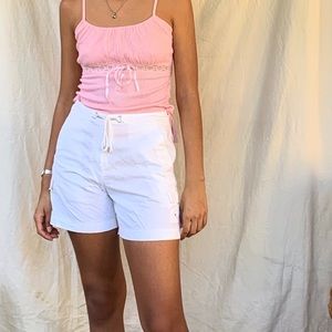 Pink babydoll spaghetti strap